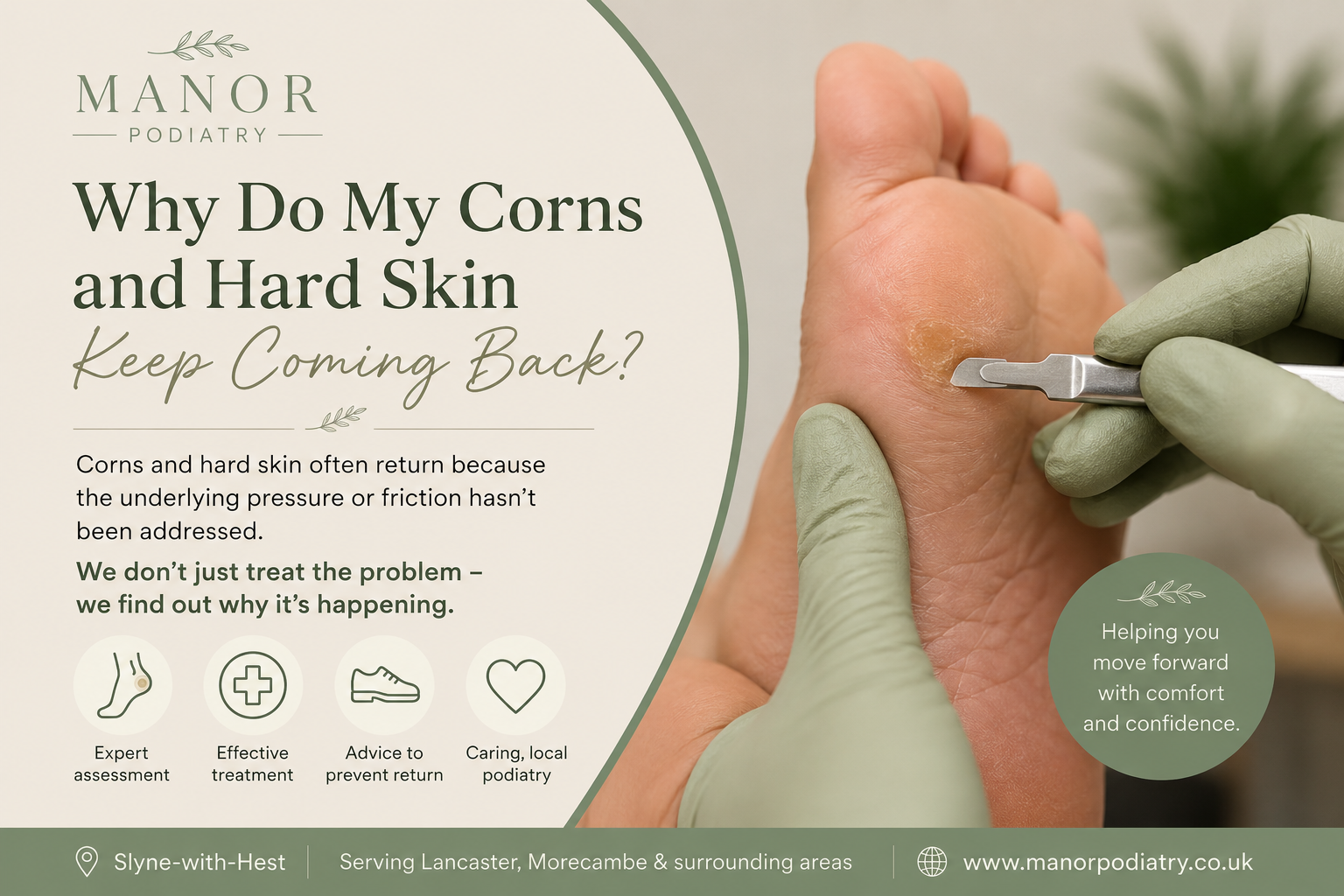 Why Do My Corns and Hard Skin Keep Coming Back?